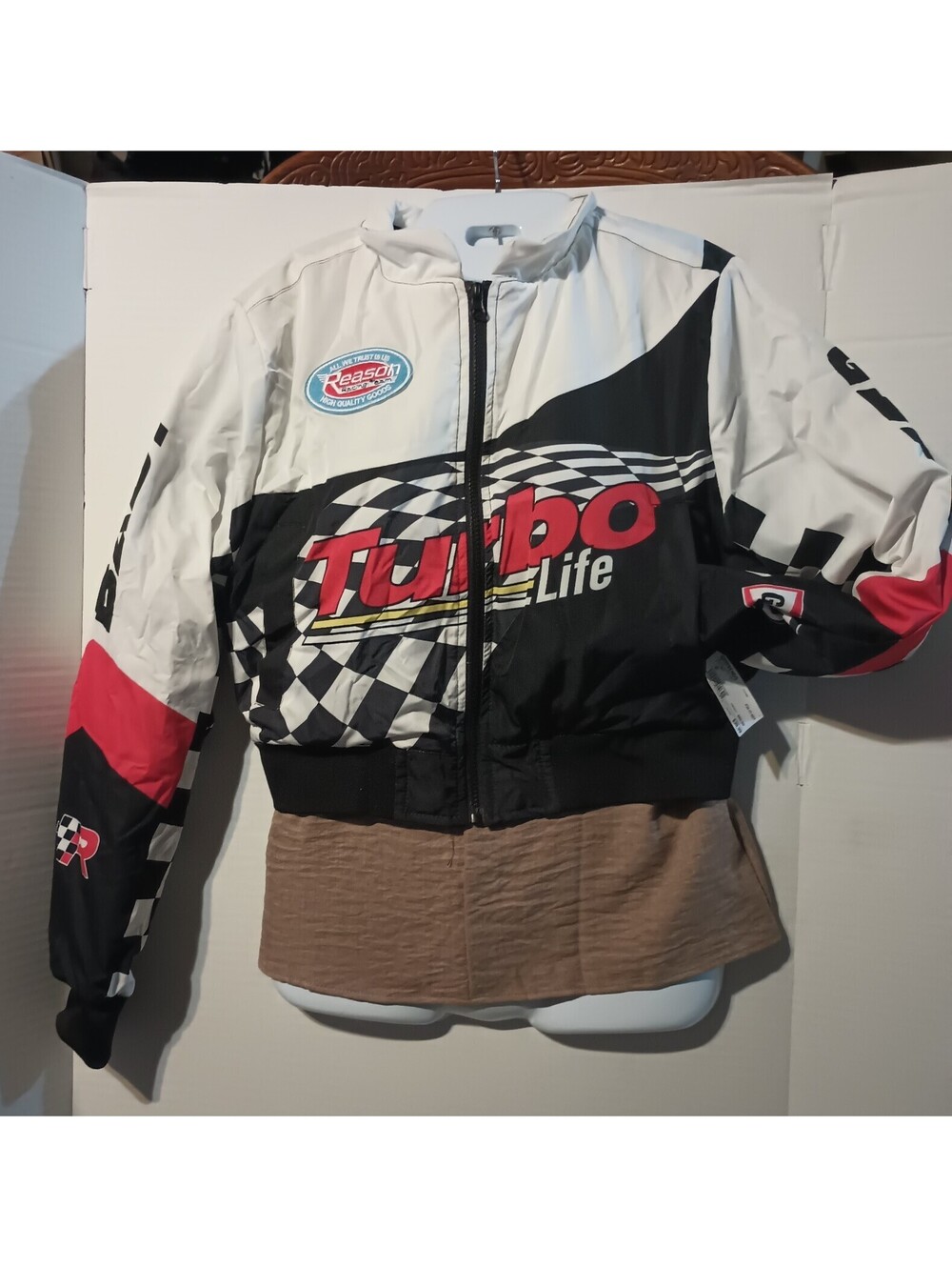 New Baby Girl Turbo Life Racing Jacket Reason Women S/S/P size